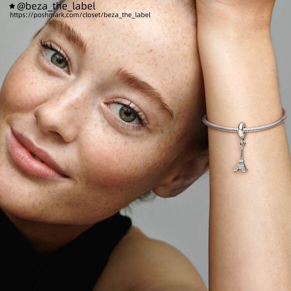 Pandora Paris Eiffel Tower Dangle Charm - Picture 4 of 5